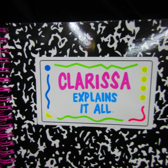 Clarissa Explains It All Notebook WITH Stickers Nick Box EXCLUSIVE WINTER 2016 - Picture 2 of 8